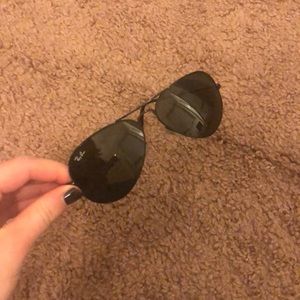 Black RayBan Aviators